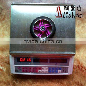 Custom Scooter Wheels With Purple Metal Core 110mm For Sale photo-2