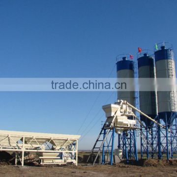 china CE,ISO HZS25 -HZS240 mobile/stationary concrete batching plant cememt miing machine with capacity from 25 m3/h to 420m3/h