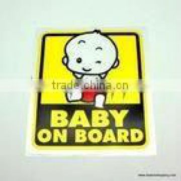 baby on board sticker