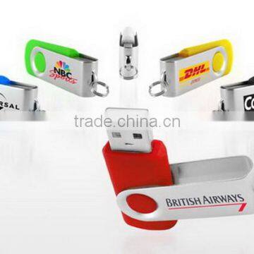 Custom Logo Twister Usb 2.0 4Gb