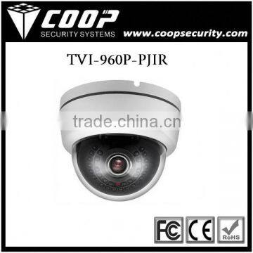 Infrared technology TVI Solution with Plastic housing Indoor Dome camera
