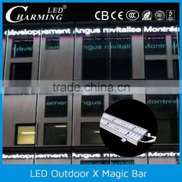 New popular!full color rgb smd led tube light for outdoor waterproof ip65