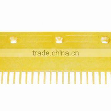 Escalator Comb Plate 199.4*72.5*9.068 Plastic middle 3holes
