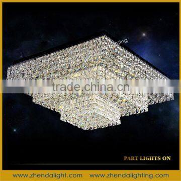 Banquet hall LED chandeliers custom-made crystal Ceiling Lights for big hall