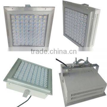 gas station led lighting with meanwell driver 100w surface mount canopy light