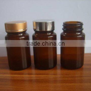 75ml amber glass bottle for capsule