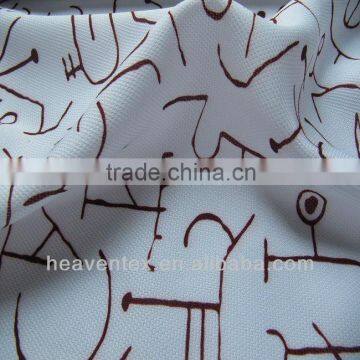 100% polyester woven plain printed polyester fabric (YH-31)