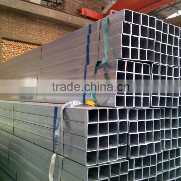 welded pre galvanized square/rectangular steel pipes