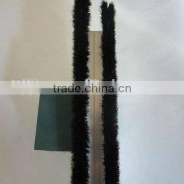 Effective Industrial brush doors pile weather strip