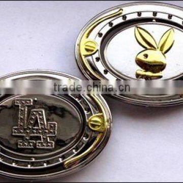 Fashion BELT BUCKLE Reverse Playboy and LA