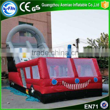 Giant Inflatable Fire Truck Water Slide Home Inflatable Water Slide Inflatable Monster Truck for Adult photo-4