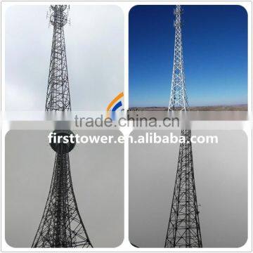 Types of antenna mast and Triangular Radio Communication Tower