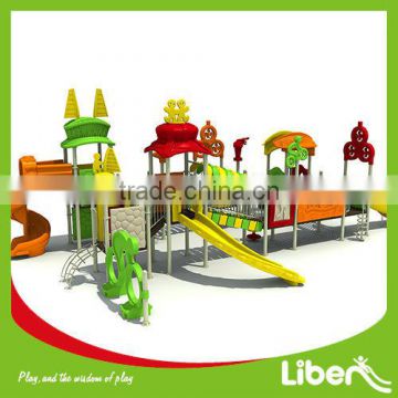 Colorful And Fun Play Plastic Outdoor Amusement Park Equipment For Kids LE.TY.012