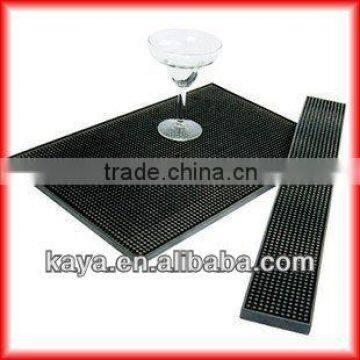 Soft pvc custom bar rail mat