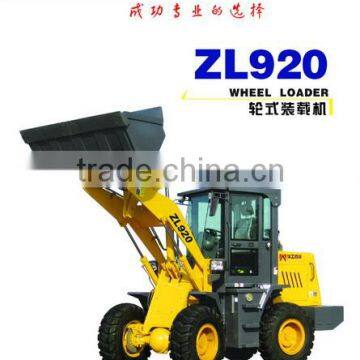 small wheel loader zl920 with joystick for sale