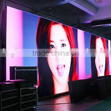 High resolution P6mm Full Color indoor hanging led message board