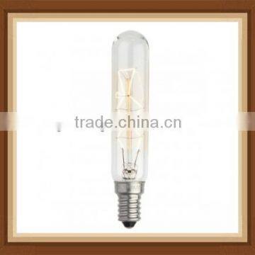 Decorative rustic glow mini tube filament light bulb E14 25W