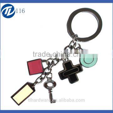 Yiwu manufacturer custom new production custom smart car keychain with free sample