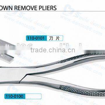 Crown remove pliers dental instrument for dental use pakistan dental instruments