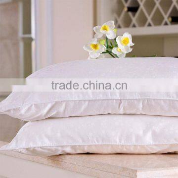 SANGOO 100% Silk Filled Pillow With Jacquard cotton pillowcase For Home