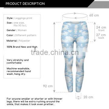 100% Brand New High Qyality Elastic Waist Band Stretchy Girls Leggings Wholesale