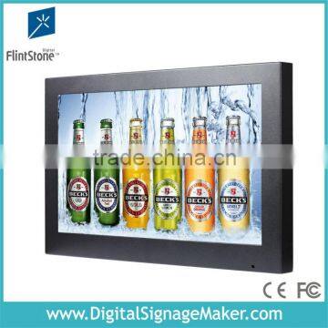 advertising marketing 19" in-store touch advertising player