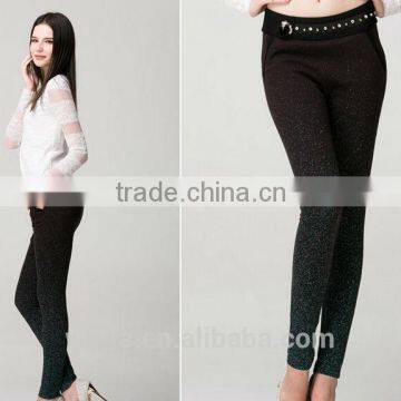 autumn new diamond nail ladies cooldry pencil casual pants