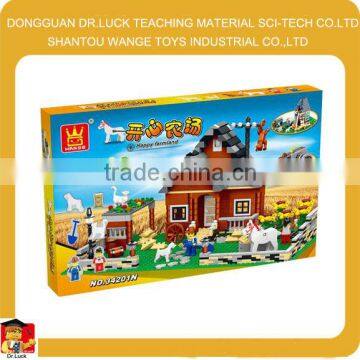 assemble juguetes interlocking block toy