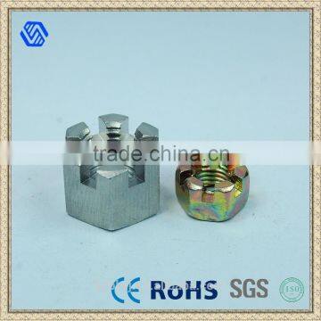 Bailian Surprise Price Carbon Steel Hex Slotted Castle Nut