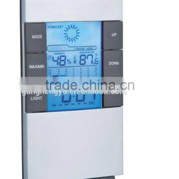 Weather weather station clock,clock thermometer,weather forecast clock