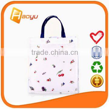 Promotional portable oxford tote bag as lunch bag