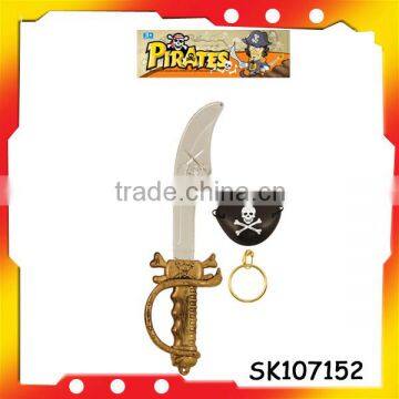 plastic cool pirate sword pirate rings for children