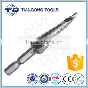 TG Fashionable HSS Spiral Flute Step Drill