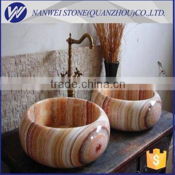 superior quality hand carved wash granite basin