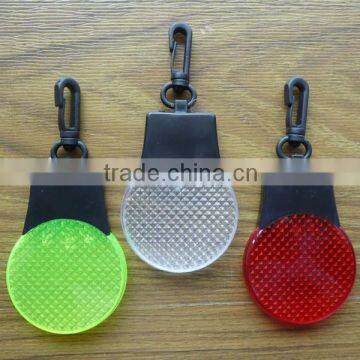 Promotional useful and cheap safety 3 led torch reflector