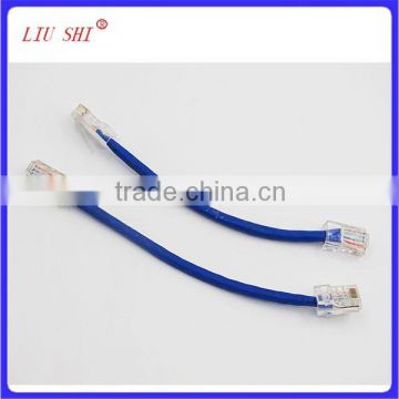 utp cat5e network cable, patch cord cable, 24awg 4pr lan cable pass fluke test, cat5e ethernet cable