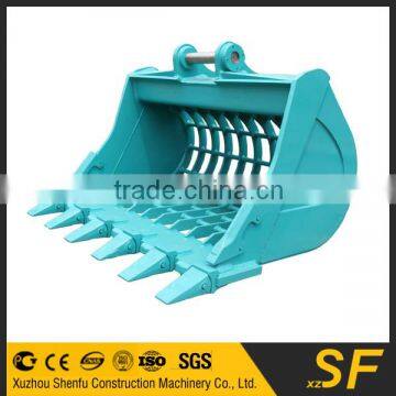 shenfu excavator rock skeleton bucket made in China