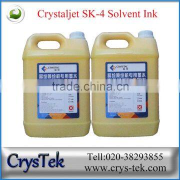 Whole sale price crystaljet brand sk4 solvent ink