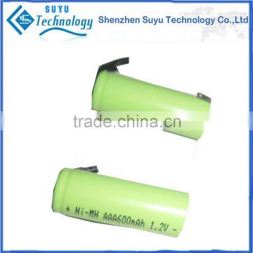 Ni-Mh AAA 600mAh 1.2V Rechargeable battery for solar light