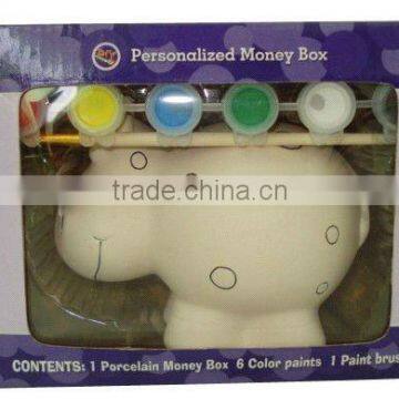 DIY Ceramic Money Animal Paint Set