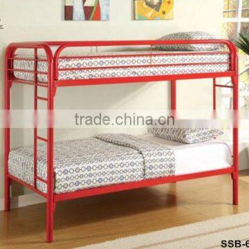 Iron Metal Type and No Folded Queen Bunk Bed