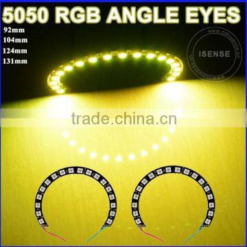 High quality auto rgb led angel eyes colors for Mazda