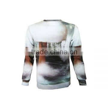 Screen printing long sleeve crop top