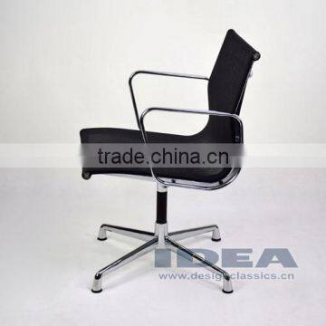 Replica Charles Low Back Mesh Meeting Chair - Black Mesh photo-3