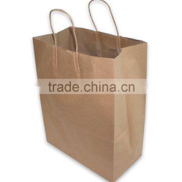 Brown Kraft Paper Shopping Bag with Rope Handles Retail Gifts Bags