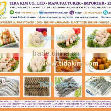 FRESH LIVE FROZEN LOBSTER P ORNATUS - ALL SIZES - FROZEN BASA FILLLET - PANGASIUS BLACK TIGER SHRIMP - SURIMI-TIDA KIM photo-4