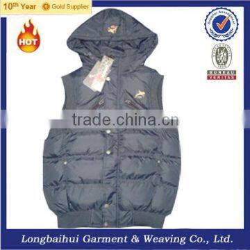 Fashion padded vest jacket for mens 8808