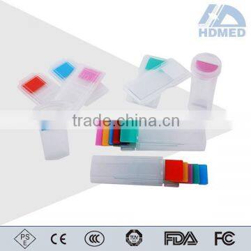 Beveled Edge Color frosted Microscope Slides 7109