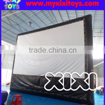 2016 outdoor airtight inflatable rear projection screen