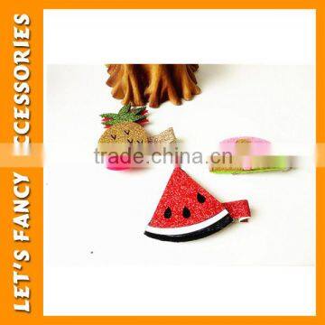 PGHD0659 Summer version fruit hair clip children's hair lovely fruit winky hairpin new baby girl hair clips